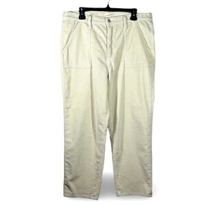 Universal Thread Vintage Straight Ankle Corduroy Pants Size 16 Neutral Casual